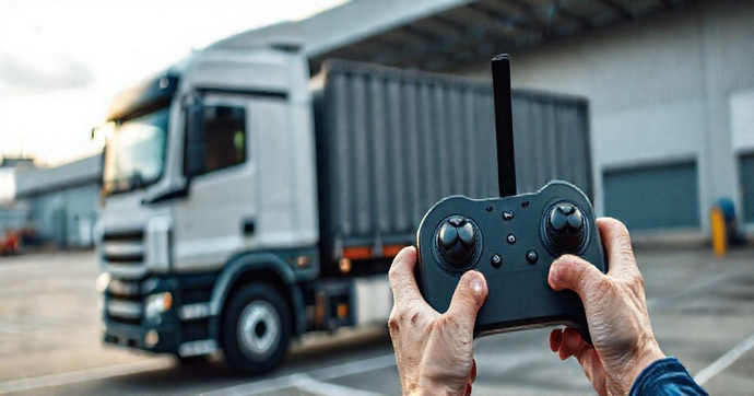 Controle Remoto Industrial para Caminhão de Carga