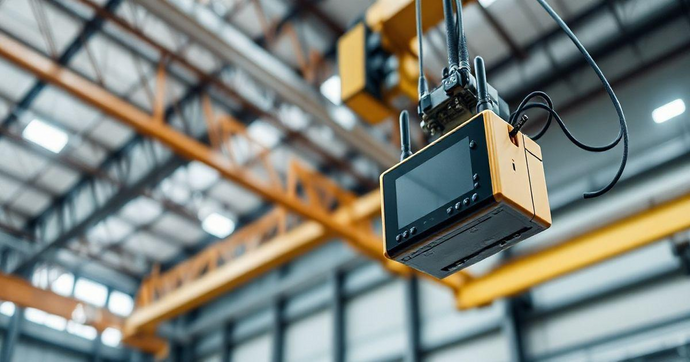 Controle remoto industrial para ponte rolante: eficiência e segurança na operação