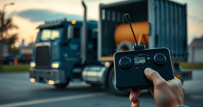 Como Escolher o Controle Remoto Industrial para Caminhão Ideal