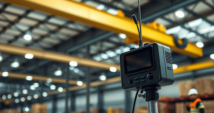 Controle remoto industrial para ponte rolante: como escolher o melhor para sua operação
